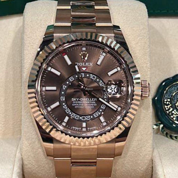 Rolex Sky-Dweller NEW RELEASE 2023 Sky-Dweller CHOCOLATE DIAL 336935