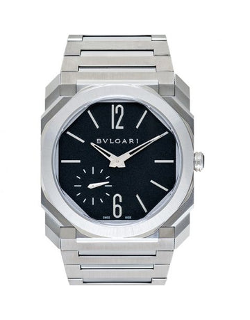 Octo Finissimo Extra Thin Automatic Black Dial Men's Watch