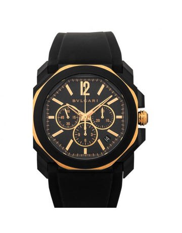 Octo L'Originale Automatic Black Dial Men's Watch
