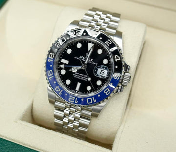 UNWORN 2024 Rolex 126710BLNR GMT-Master II 40mm "Batgirl" Jubilee Bracelet