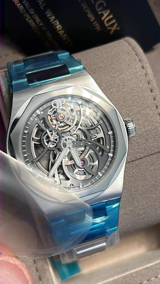 Girard Perregaux Laureato Skeleton NEW 2022 B&P
