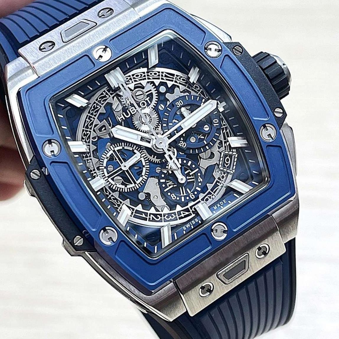 Hublot Spirit of Big Bang NEW 2023+ Spirit Of Big Bang Blue Ceramic 42mm 642.NL.7170.RX