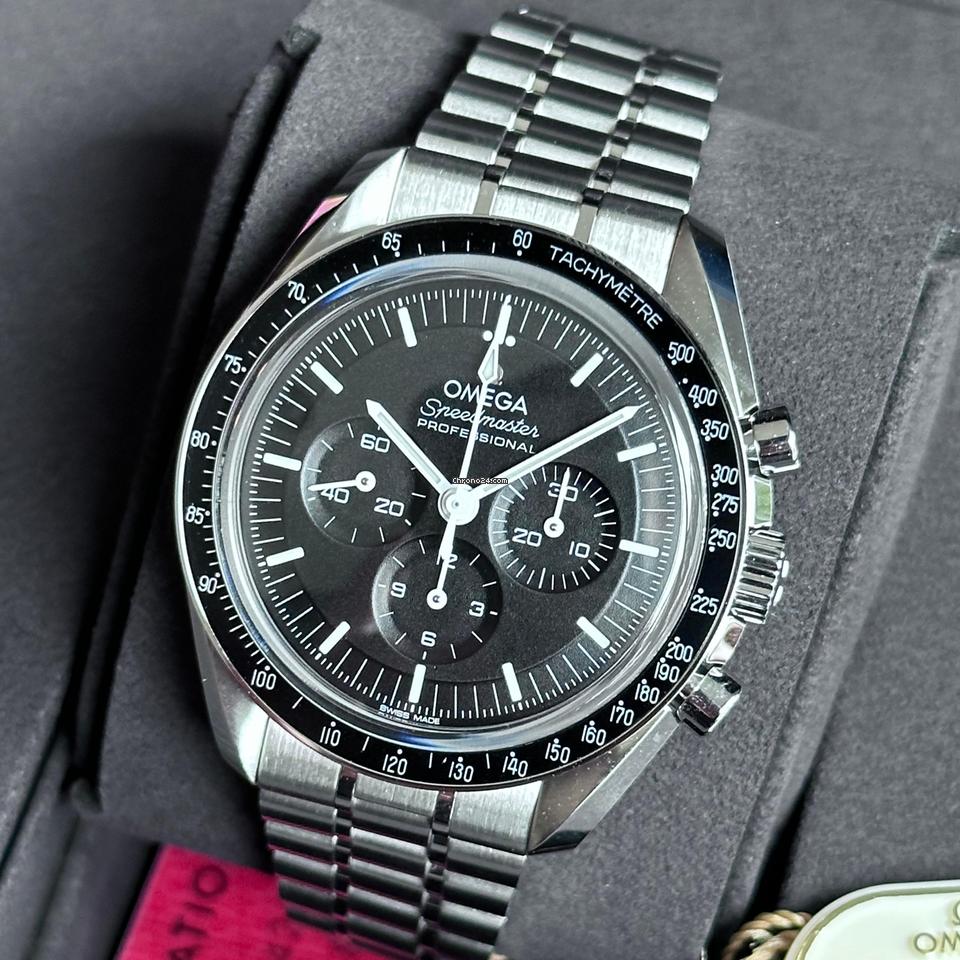 Omega Speedmaster Professional Moonwatch NEW 2024 Speedmaster Sapphire Moonwatch Co-Axial Master Chronometer