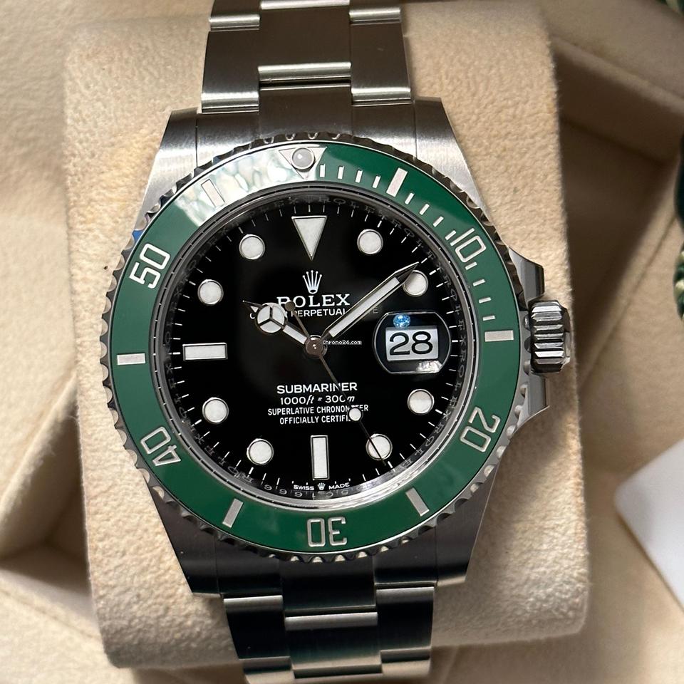 Rolex Submariner Date NEW 2024 MKII Bezel Submariner Date 41mm “Starbucks” 126610LV