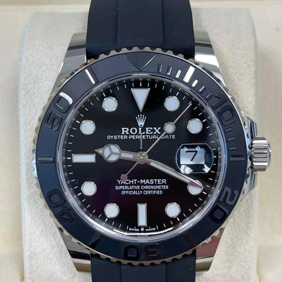 Rolex Yacht-Master 42 NEW 2024 Yacht-Master 42 18KT White Gold 226659