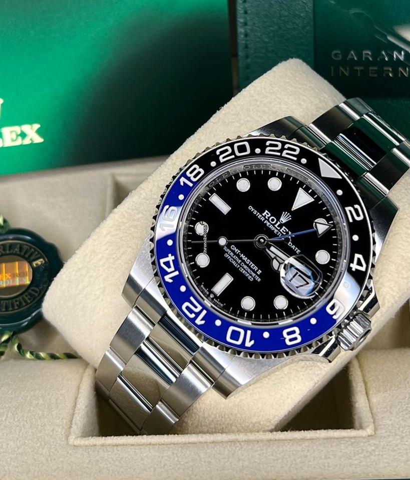 Rolex GMT-Master II NEW 2024 GMT-Master II "Batman" 126710BLNR OYSTER