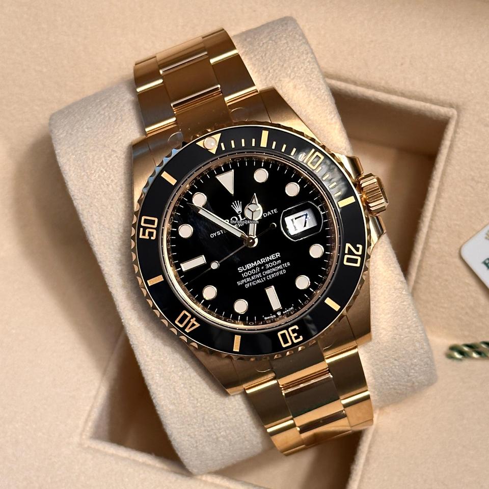 Rolex Submariner Date NEW 2023 Submariner Date 41mm 18KT 126618