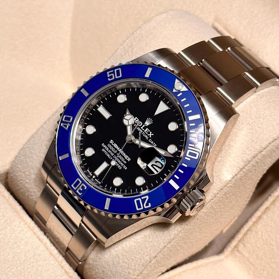 Rolex Submariner Date NEW 2024 Submariner Date 41mm 18KT White Gold 126619