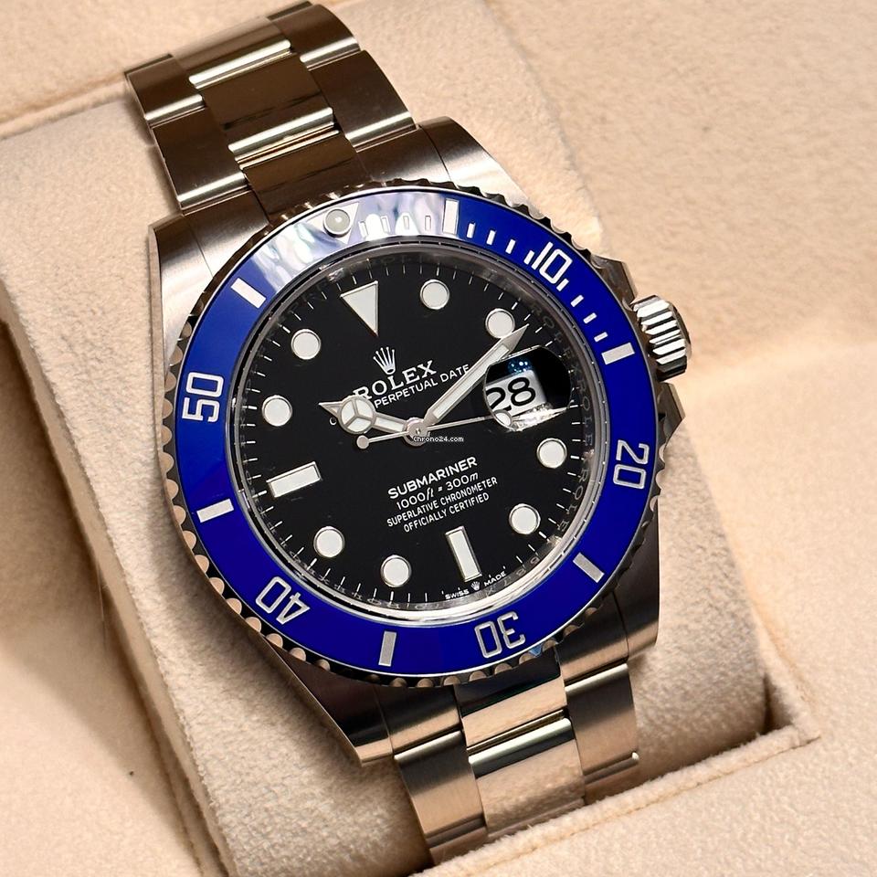 Rolex Submariner Date NEW 2024 Submariner Date 41mm 18KT White Gold 126619