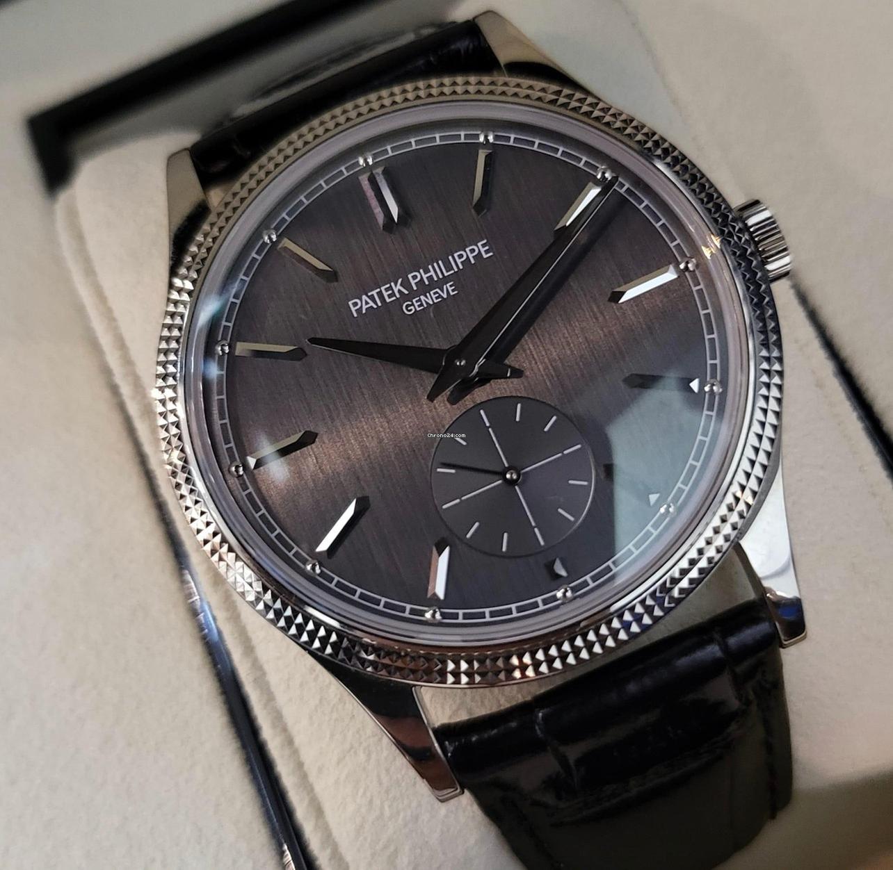 Patek Philippe Calatrava NEW Calatrava 6119G 18KT White Gold
