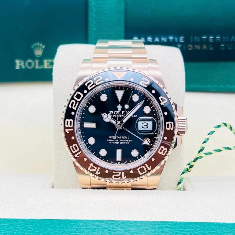 Rolex GMT-Master II NEW 2024 GMT-Master II 18KT ROSE GOLD 126715CHNR