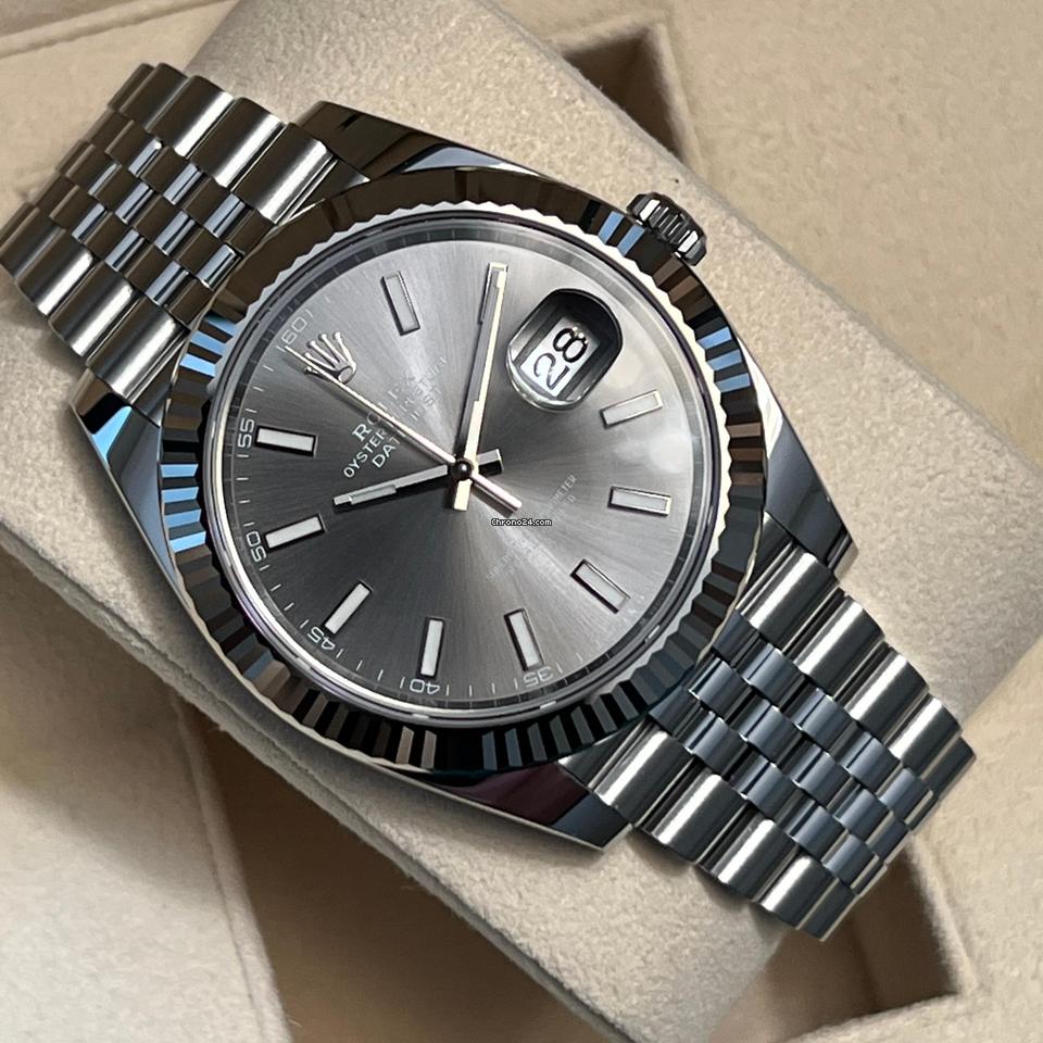Rolex Datejust 41 NEW 2024 Datejust 41 126334 SLATE DIAL JUBILEE