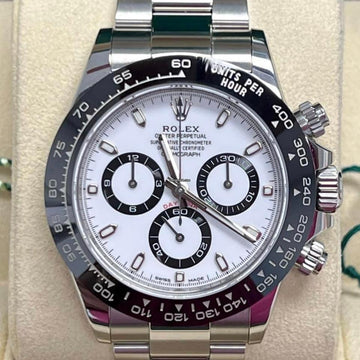 Rolex Daytona NEW 2024 Daytona WHITE DIAL PANDA 116500 IN STOCK