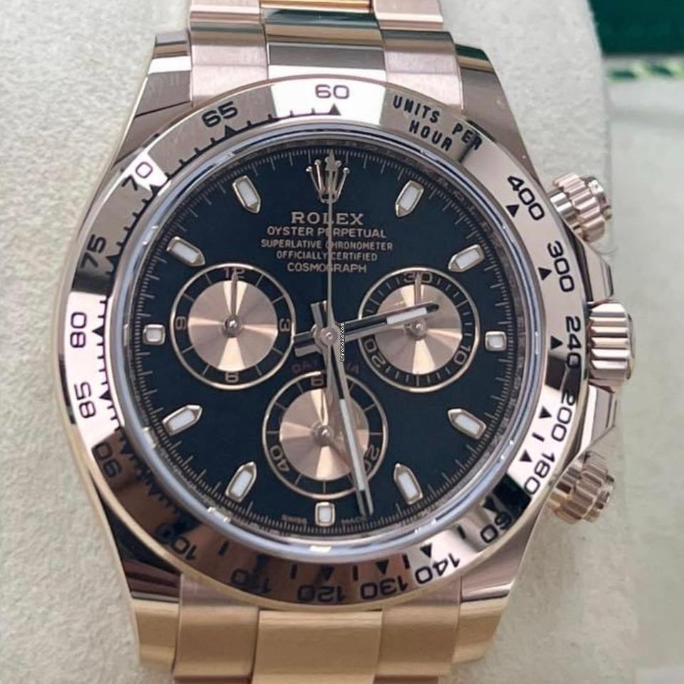Rolex Daytona NEW 2023 Daytona 116505 BLACK DIAL