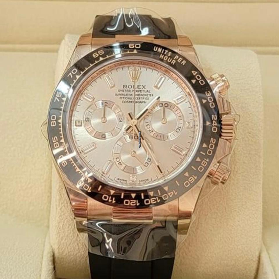 Rolex Daytona NEW 2023 Daytona 116515 SUNDUST BAGUETTE