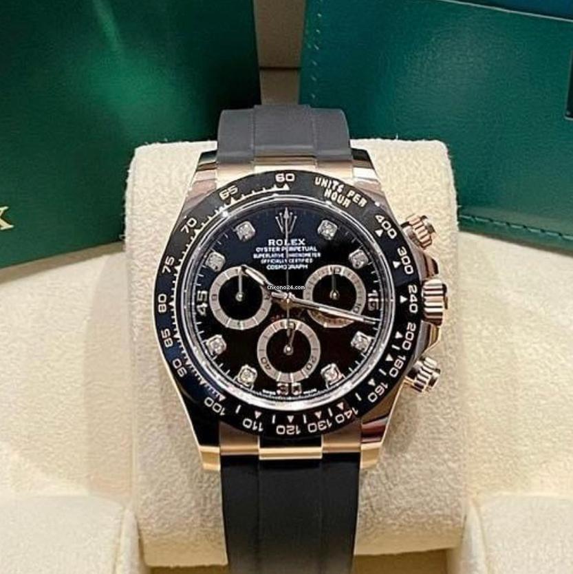 Rolex Daytona NEW 2022+ Daytona 116515 DIAMOND DIAL 18KT Rose Gold