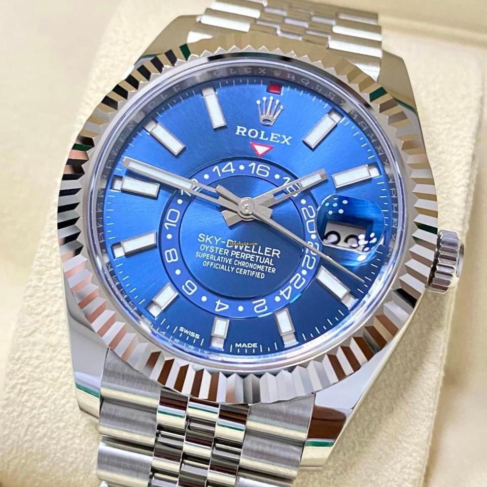 Rolex Sky-Dweller NEW 2023 Sky-Dweller BLUE DIAL Jubilee 326934