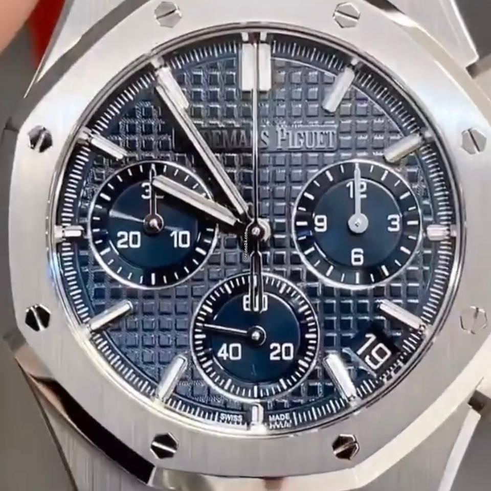 Audemars Piguet Royal Oak Chronograph NEW 2022 Royal Oak Selfwinding Chronograph Blue