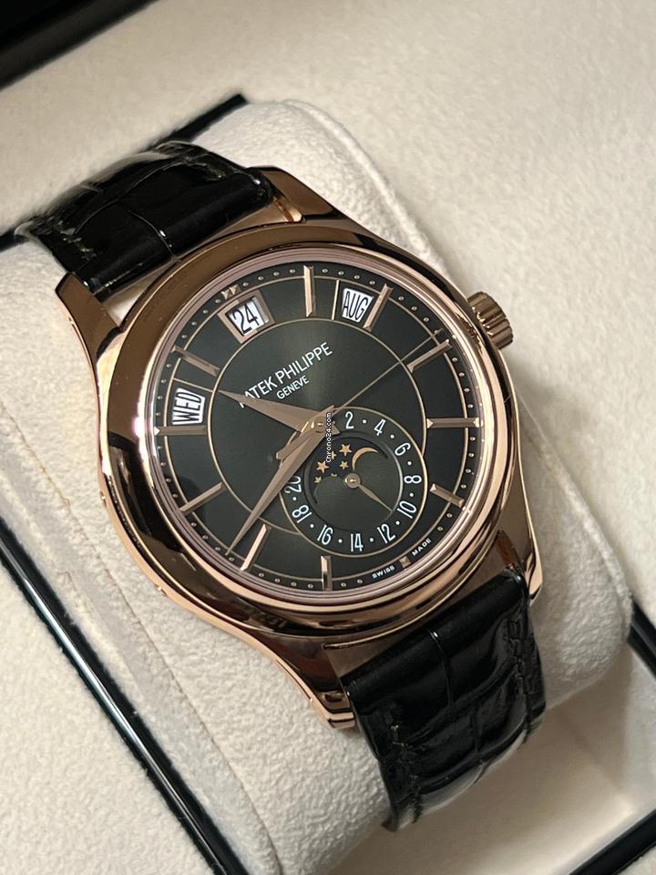 Patek Philippe Annual Calendar NEW 2023 Annual Calendar OLIVE Dial 5205r-011