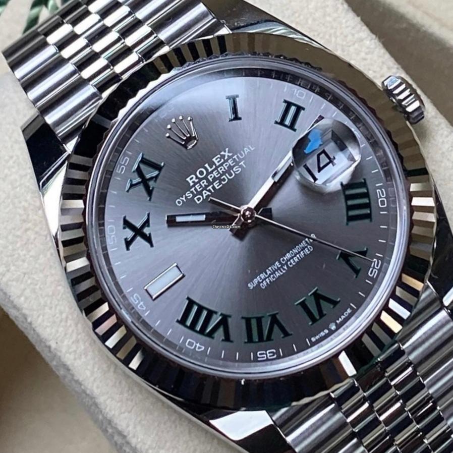 Rolex Datejust 41 NEW 2024 Datejust 41 WIMBLEDON JUBILEE 126334