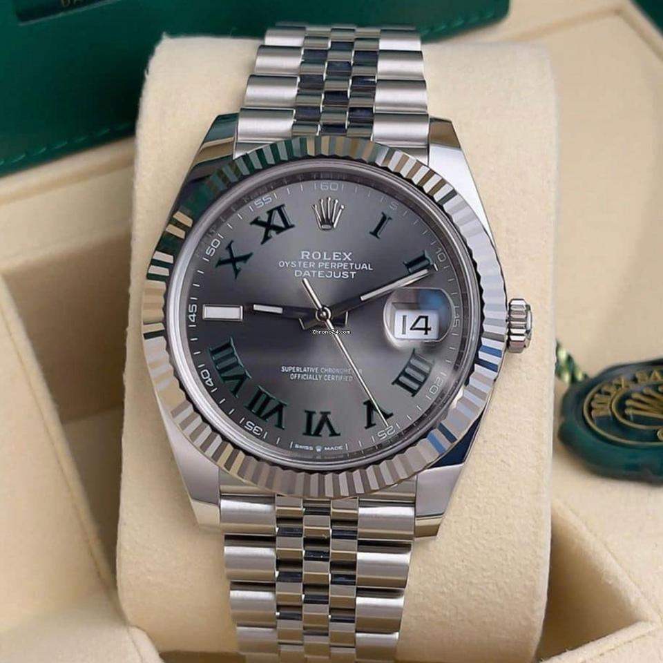 Rolex Datejust 41 NEW 2024 Datejust 41 WIMBLEDON JUBILEE 126334