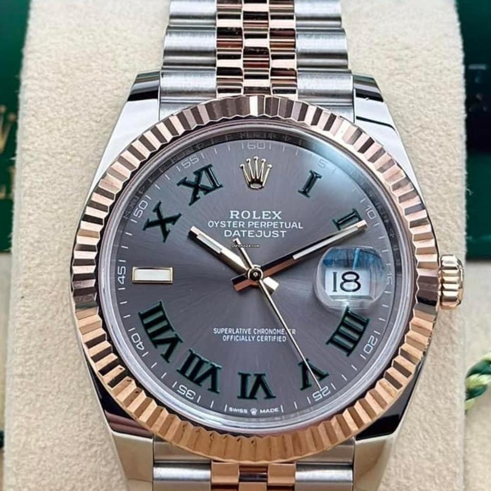 Rolex Datejust 41 NEW 2024 Datejust 41 WIMBLEDON DIAL 126331