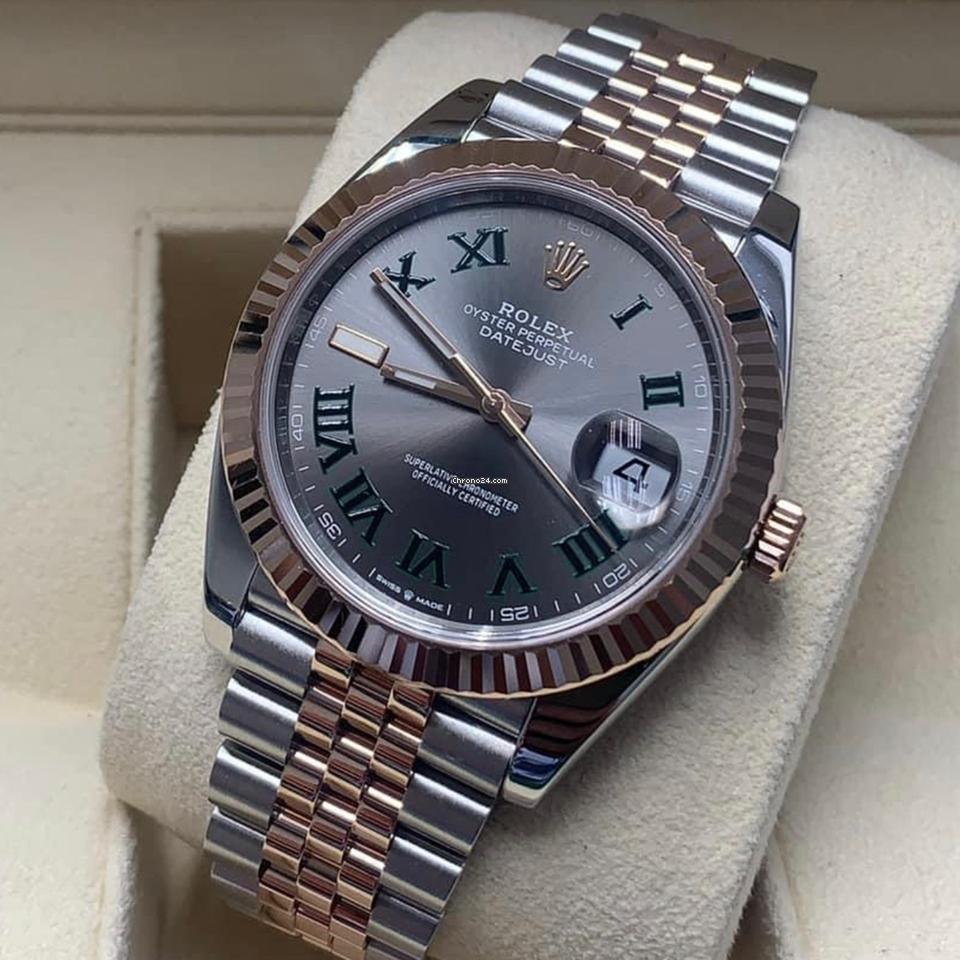 Rolex Datejust 41 NEW 2024 Datejust 41 WIMBLEDON DIAL 126331