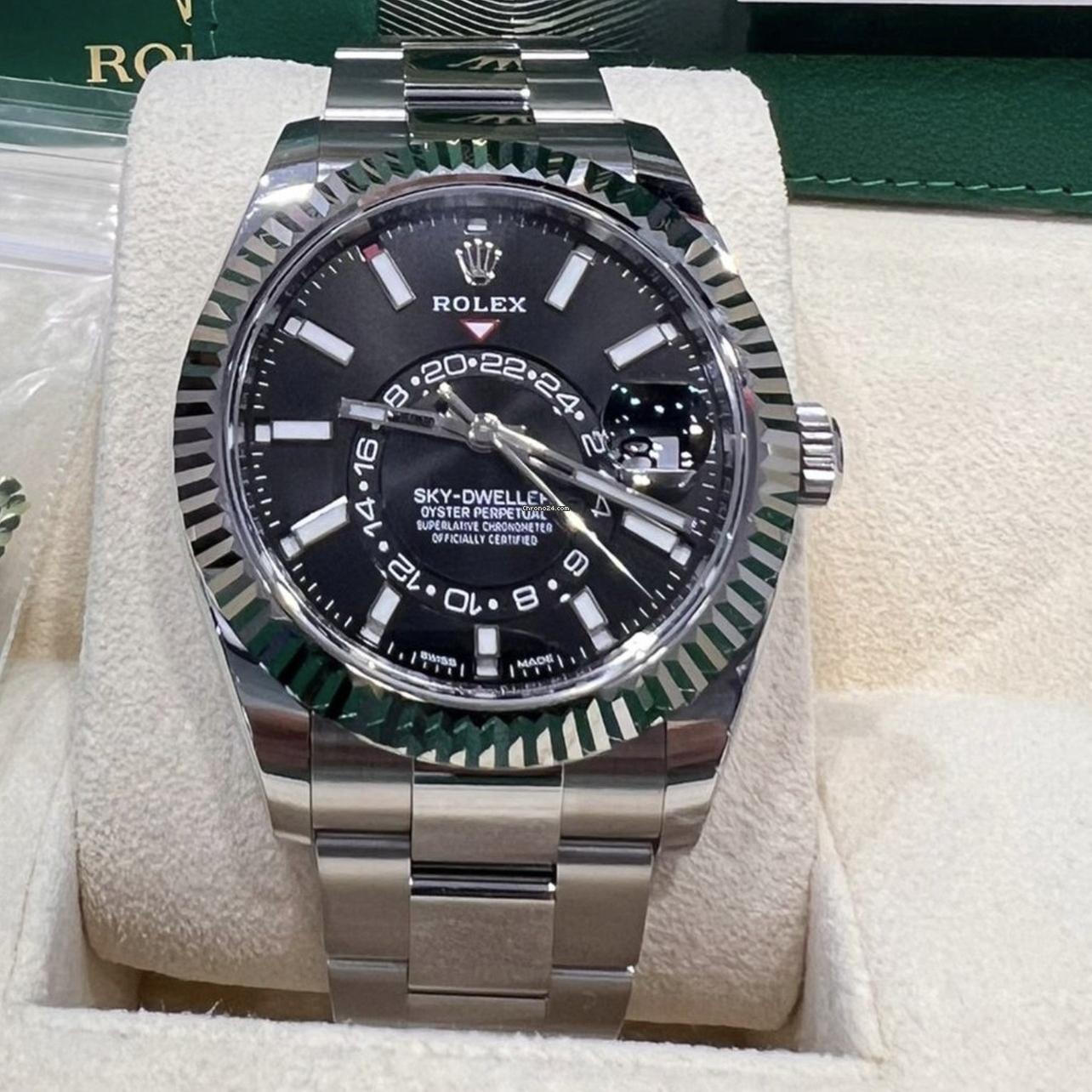 Rolex Sky-Dweller NEW 2023 Sky-Dweller Black Dial Oyster