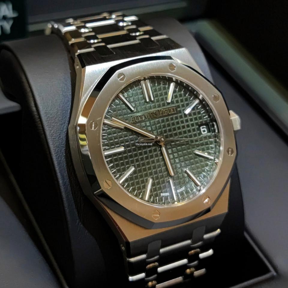 Audemars Piguet Royal Oak NEW Royal Oak "50th Anniversary" Green Dial