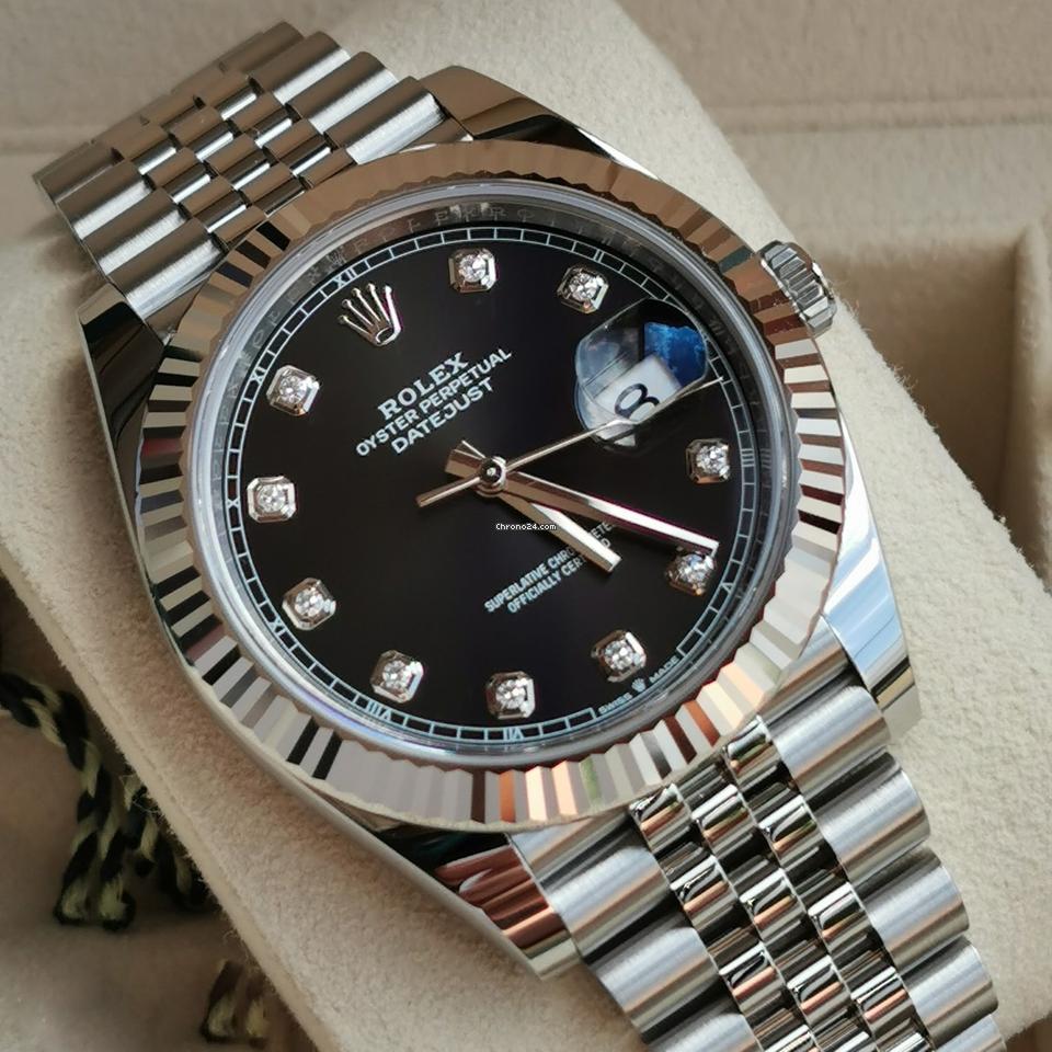 Rolex Datejust 41 NEW 2024 Datejust 41 BLACK DIAMOND DIAL