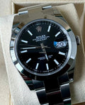 Rolex Datejust 41 NEW 2024 Datejust 41 BRIGHT BLACK OYSTER 126300