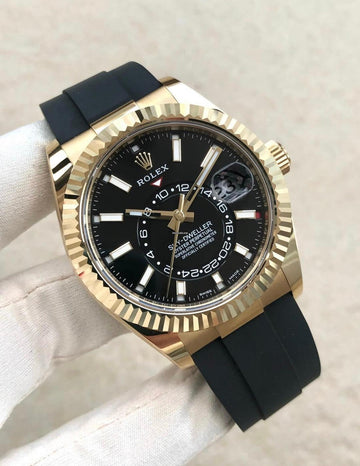 Rolex Sky-Dweller NEW 2023 Sky-Dweller BLACK DIAL 326238