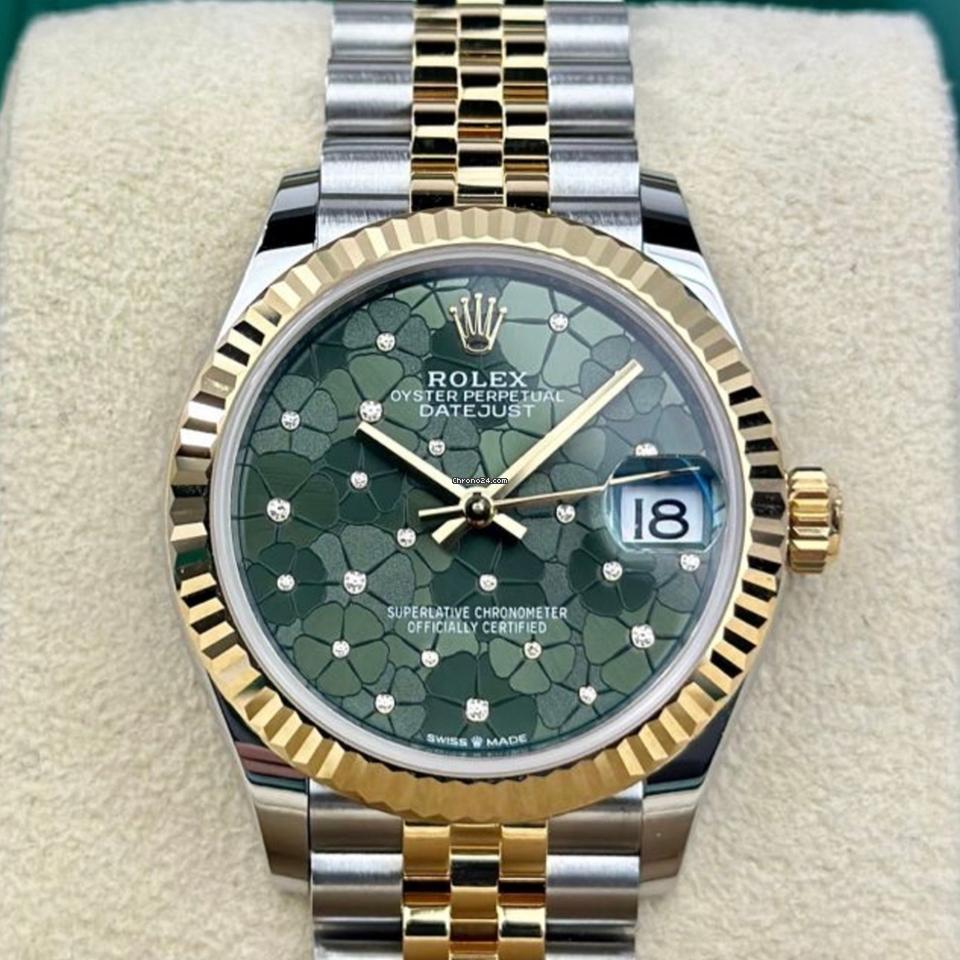 Rolex Datejust 31 NEW 2024 Datejust 31 Floral Diamond Dial