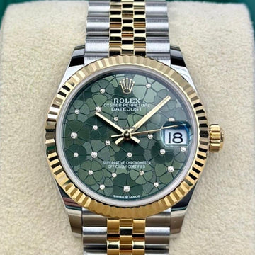 Rolex Datejust 31 NEW 2024 Datejust 31 Floral Diamond Dial