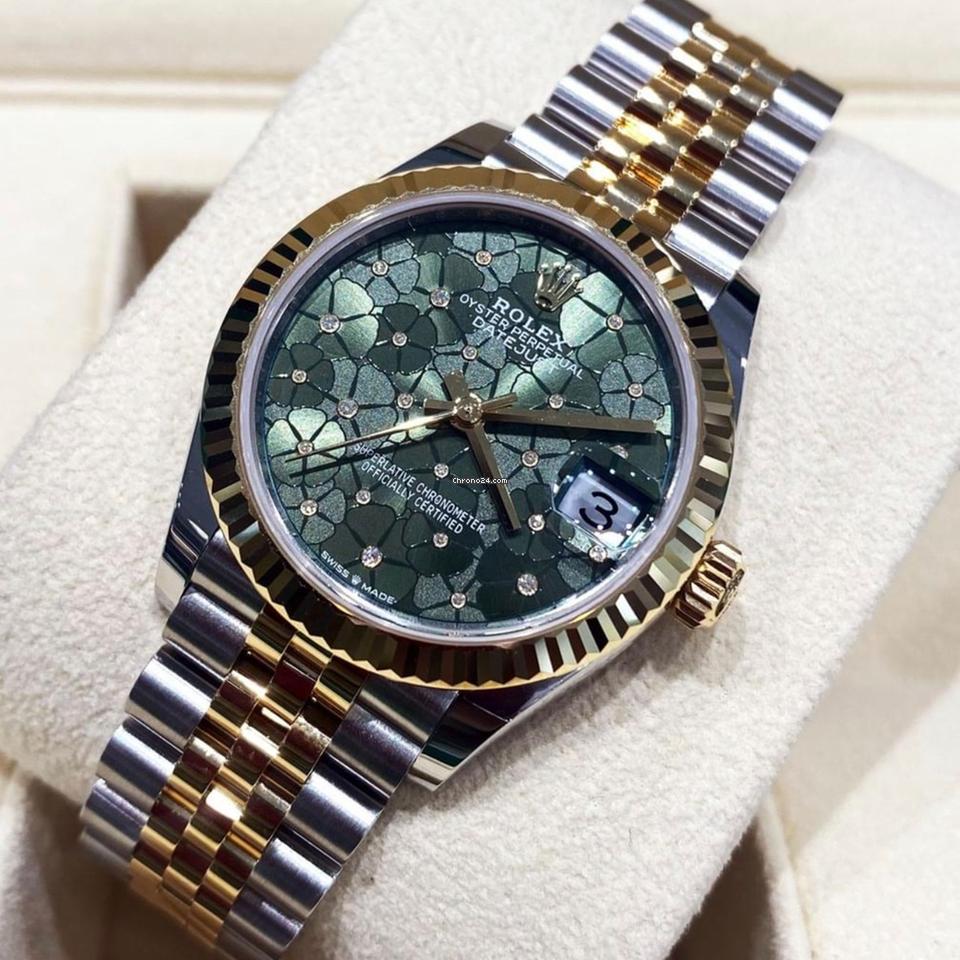 Rolex Datejust 31 NEW 2024 Datejust 31 Floral Diamond Dial