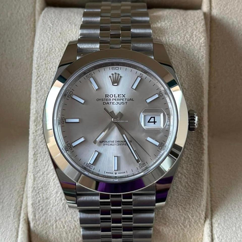 Rolex Datejust 41 NEW 2024 Datejust 41 SILVER JUBILEE 126300