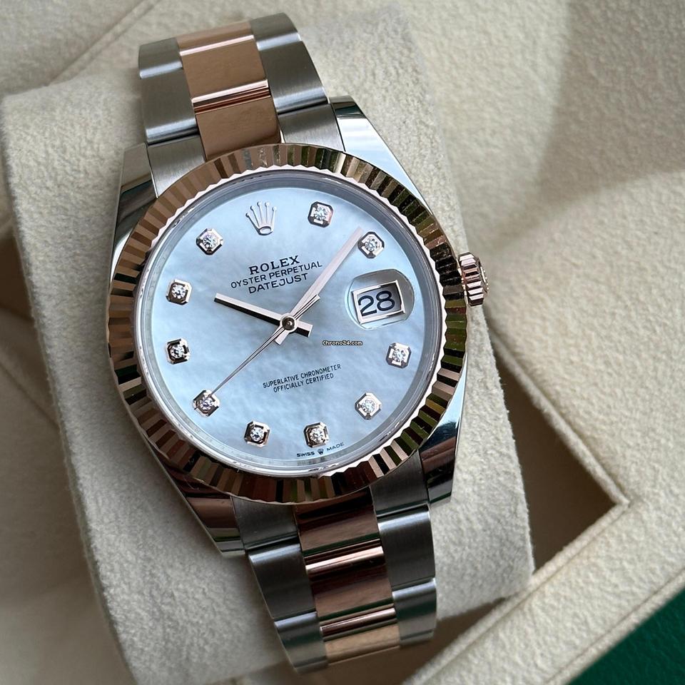 Rolex Datejust 41 NEW 2022+ Datejust 41 Mother of Pearl Diamond Dial 126331g