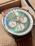 Breitling Navitimer 1 B01 Chronograph NEW 2024 Navitimer B01 Chronograph 41 MINT GREEN
