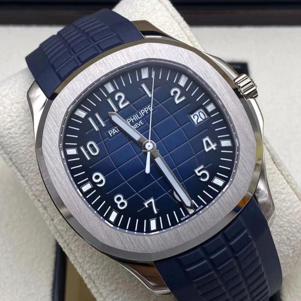 Patek Philippe Aquanaut NEW 2023+ Aquanaut 5168G BLUE DIAL