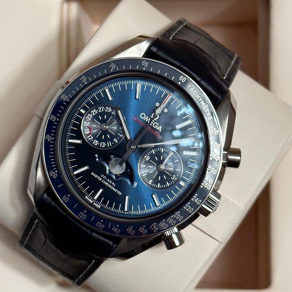 Omega Speedmaster NEW 2024 Speedmaster Moonphase Moonwatch BLUE DIAL