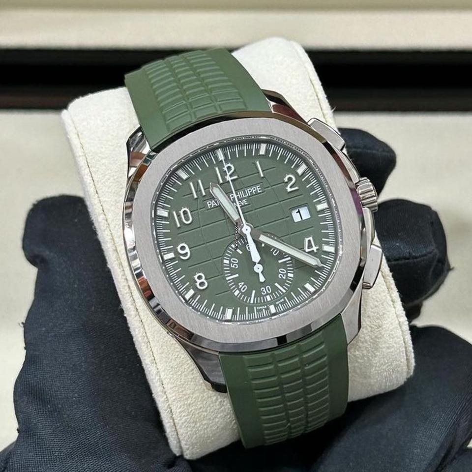 Patek Philippe Aquanaut NEW 2023 Aquanaut 5968G GREEN DIAL