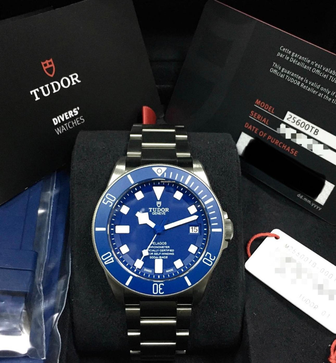 Tudor Pelagos NEW 2024 Pelagos BLUE DIAL 25600TB