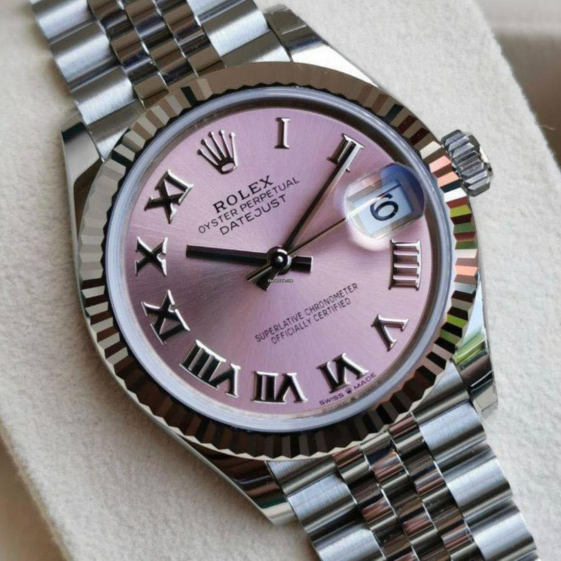 Rolex Datejust 31 NEW 2023 Datejust 31 PINK ROMAN