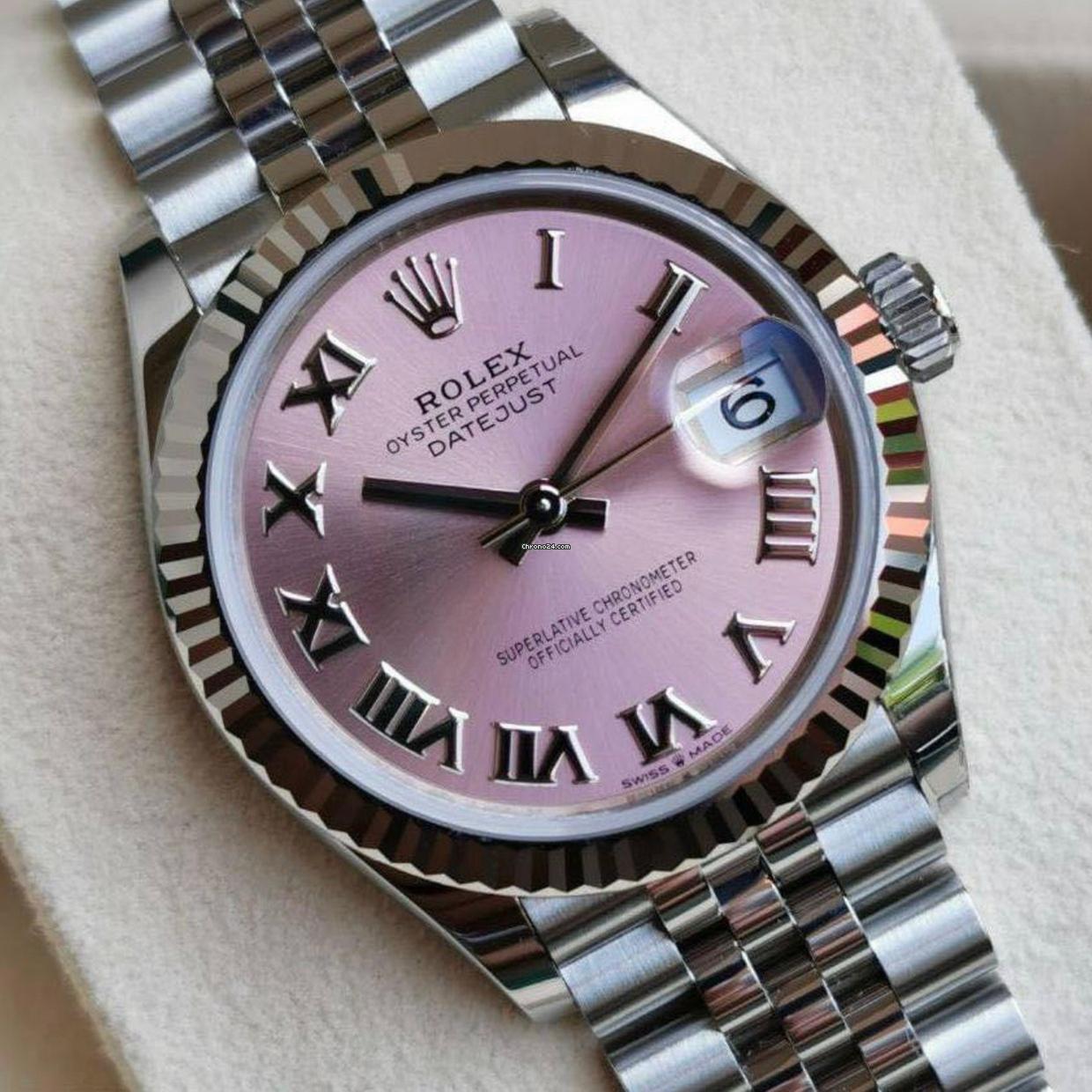 Rolex Datejust 31 NEW 2023 Datejust 31 PINK ROMAN