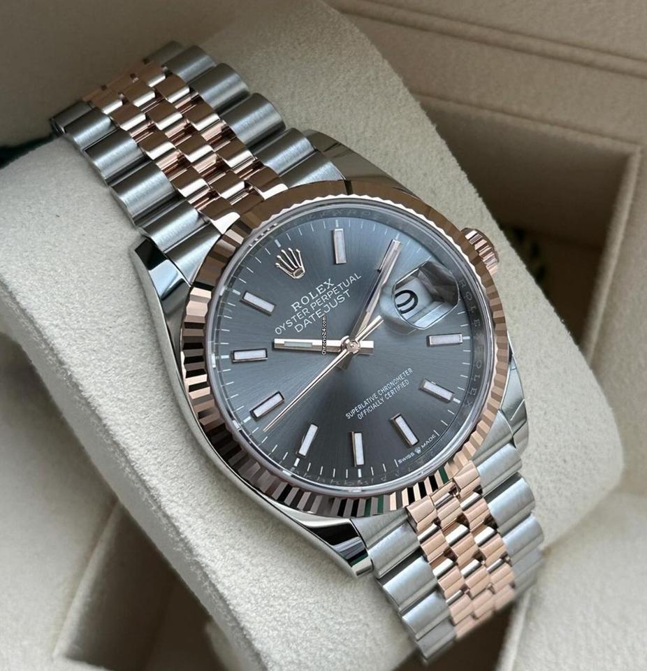 Rolex Datejust 36 NEW 2024 Datejust 36 GRAY DIAL 126231