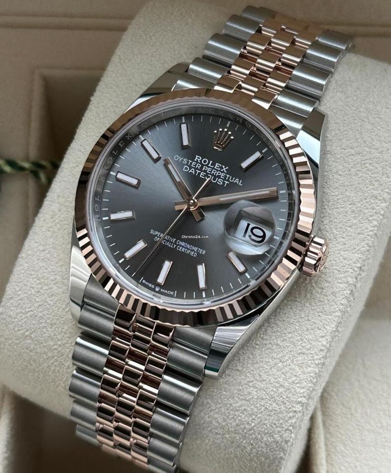 Rolex Datejust 36 NEW 2024 Datejust 36 GRAY DIAL 126231