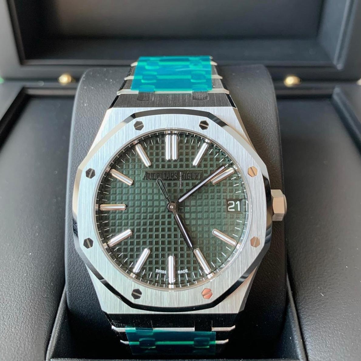 Audemars Piguet Royal Oak NEW 2024 Royal Oak GREEN DIAL 15510ST