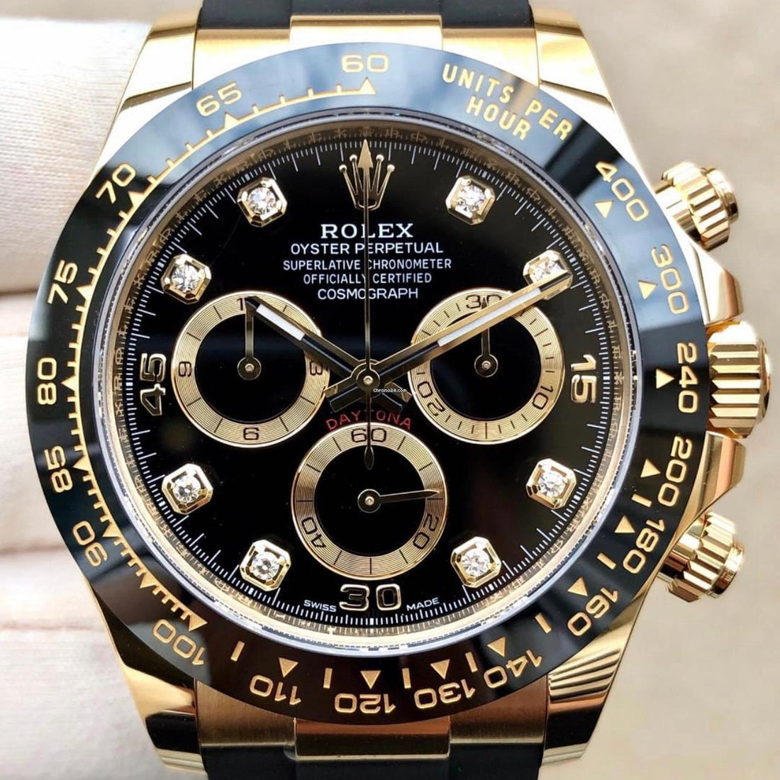 Rolex Daytona NEW 2022 Daytona DIAMOND DIAL 116518