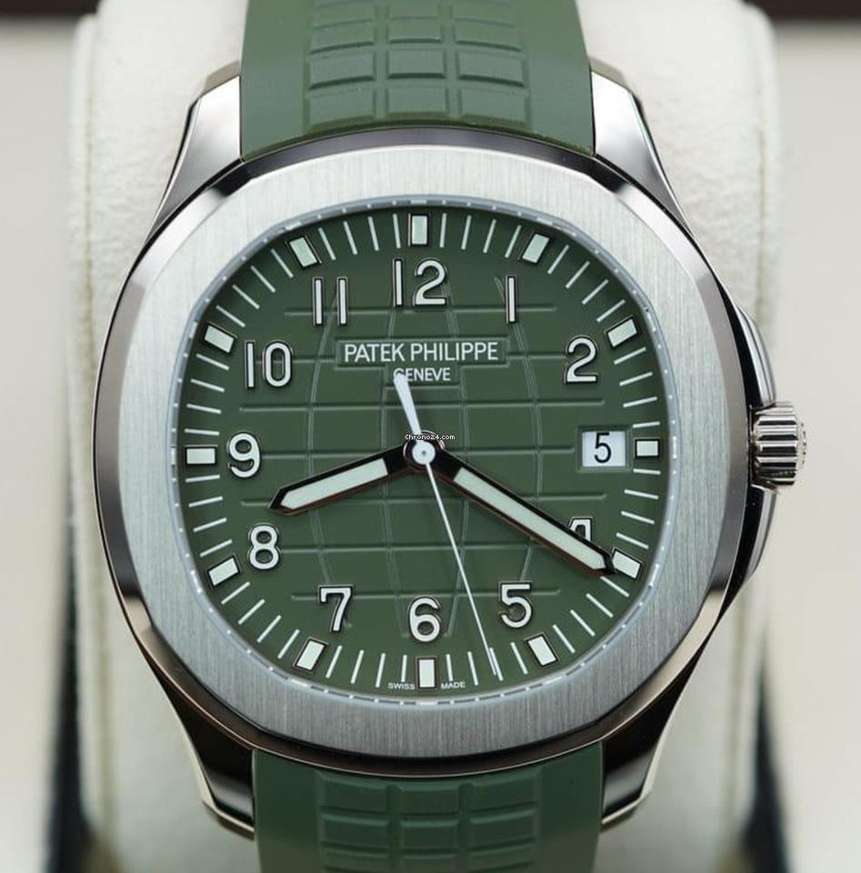 Patek Philippe Aquanaut NEW 2023+ Aquanaut 5168G GREEN DIAL