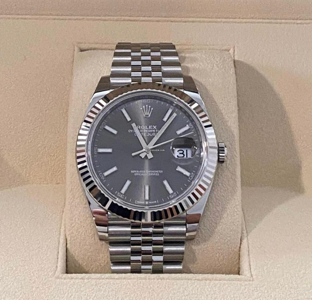 Rolex Datejust 41 NEW 2024 Datejust 41 SLATE Dial Jubilee Bracelet 126334